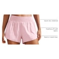 thumbnail image 4 of Shorts CRZ YOGA Cintura Alta Tiro Alto 6 cm de Entrepierna Secado Rápido Rosa S, 4 of 4