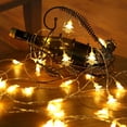 thumbnail image 2 of Christmas Lights, 20FT 40 LED Snowflake String Fairy Lights for Home, Party, Christmas Tree, Wedding, Garden, Xmas Garden Patio Decor Indoor Outdoor Celebration Lighting, 2 of 7