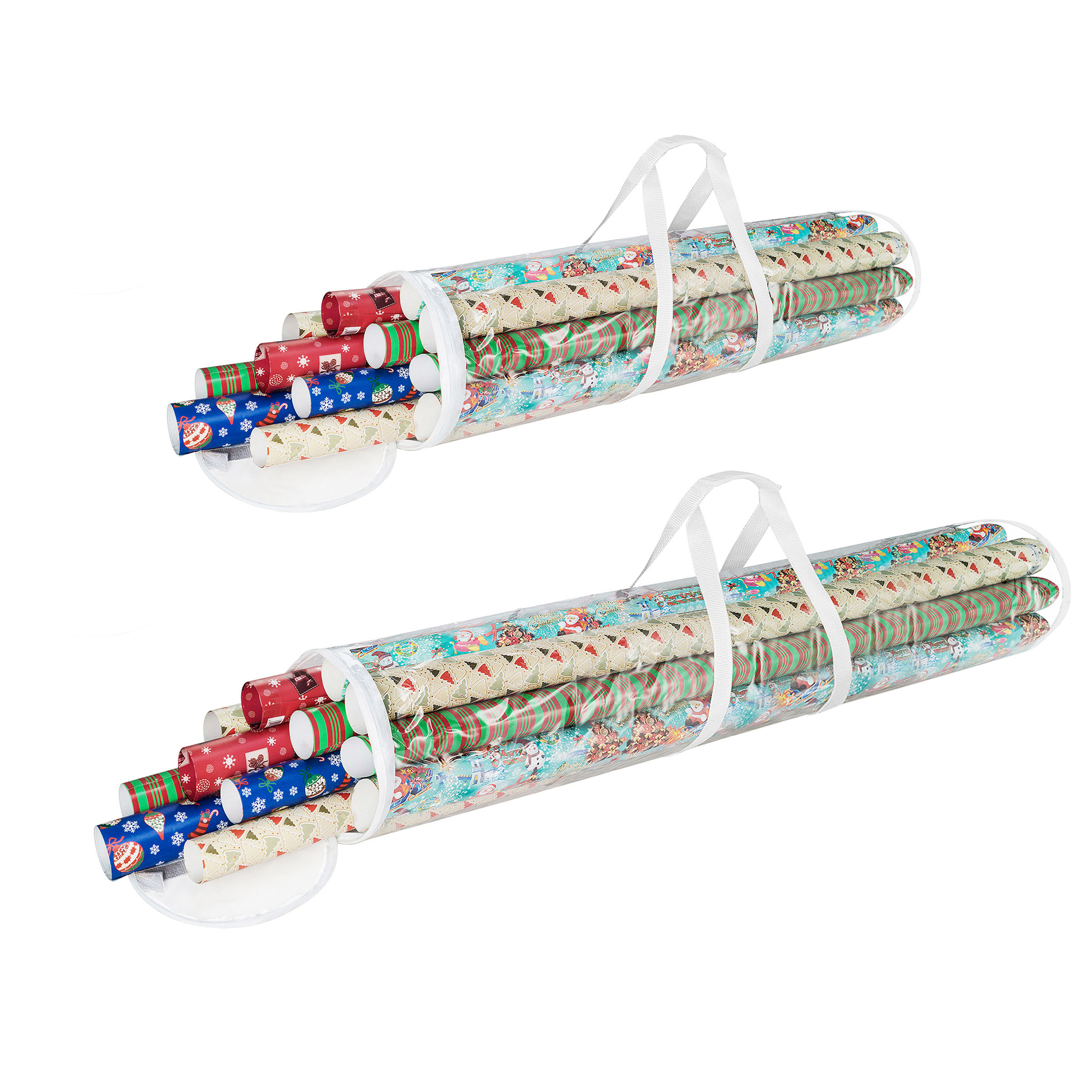 Elf Stor Set of 2 Wrapping Paper Storage Holders photo 1
