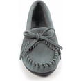 thumbnail image 3 of Minnetonka Women's Kilty Hardsole Moccasins, Storm Blue, 10 W US, 3 of 5