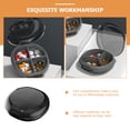 thumbnail image 4 of MasteelfCA Pills Case Outdoor Travel Pills Box 4-Compartment Pills Organizer Portable Pills Box, 4 of 7