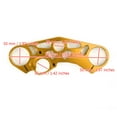 thumbnail image 3 of Lowering Triple Tree Front Upper Top Clamp for SUZUKI GSXR 600 750 1000 Gold, 3 of 10