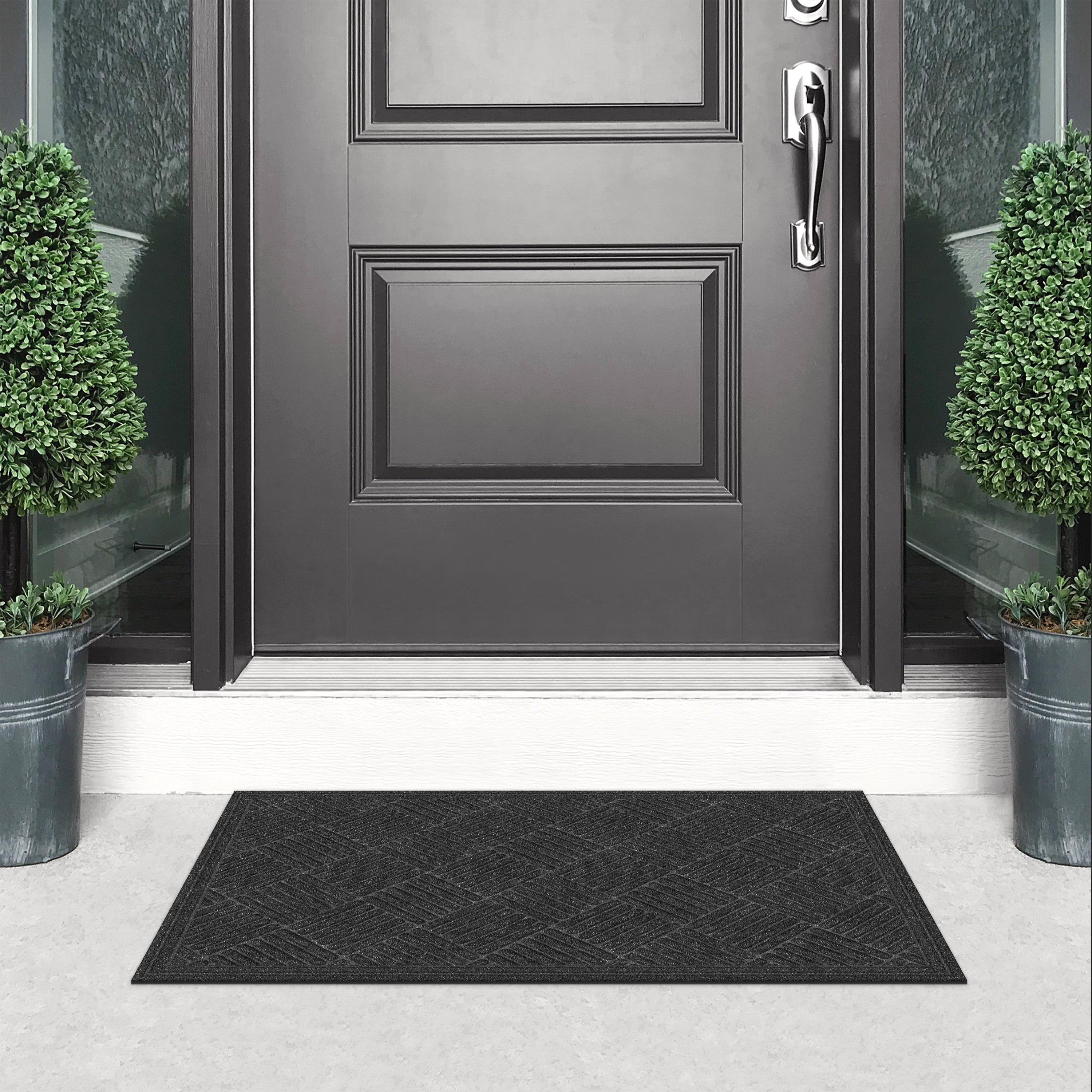 Onyx Vanguard Textured Doormat, (3' x 4')