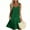 Rm04-Dark Green, variant on Chiffon Dresses For Women, Tank Sundress Casual V Neck Sleeveless Button Down Beach Dress With Pockets Mens Slim Fit Dress Pants Tennis Linen Summer Casual Dresses (XXL, Dark Green) ZMTing