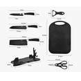thumbnail image 2 of Xtellar Juego De Cuchillos 10 Pz Cocina Acero Inoxidable Y Pelado, 2 of 2