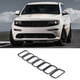 thumbnail image 5 of Front Grille Trim Ring Gloss Black Front Grill Surround 7PCS/Set Light Weight for Car ANGGREK Otros, 5 of 8