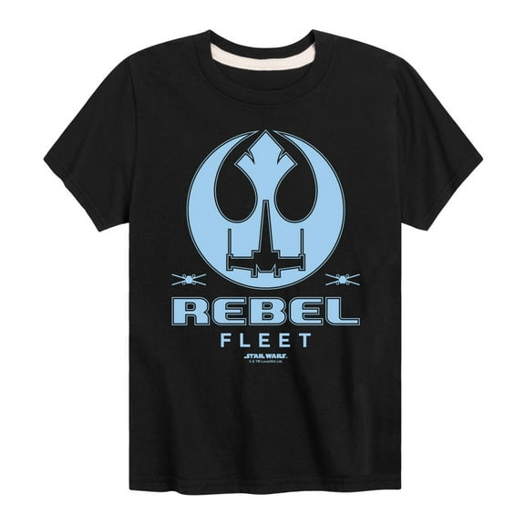Star Wars - Rebel Fleet Flight Patch - Toddler And Youth Short Sleeve Tee