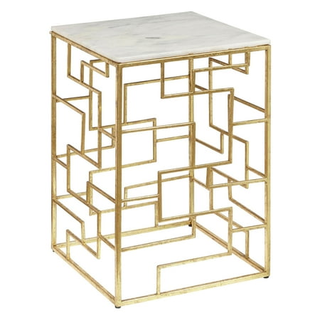 Brass Office Table - Right2Home Libra Accent End Table