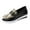 Black, variant on ZTTD Ladies Fashion Leather Round Toe Low Top Overfoot Thick Sole Casual Shoes