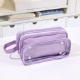thumbnail image 5 of Solivara Detachable Clear Pencil Case Large Capacity Multi Layer For Stationery Storage (E,8.46 × 4.72 × 3.54in), 5 of 7