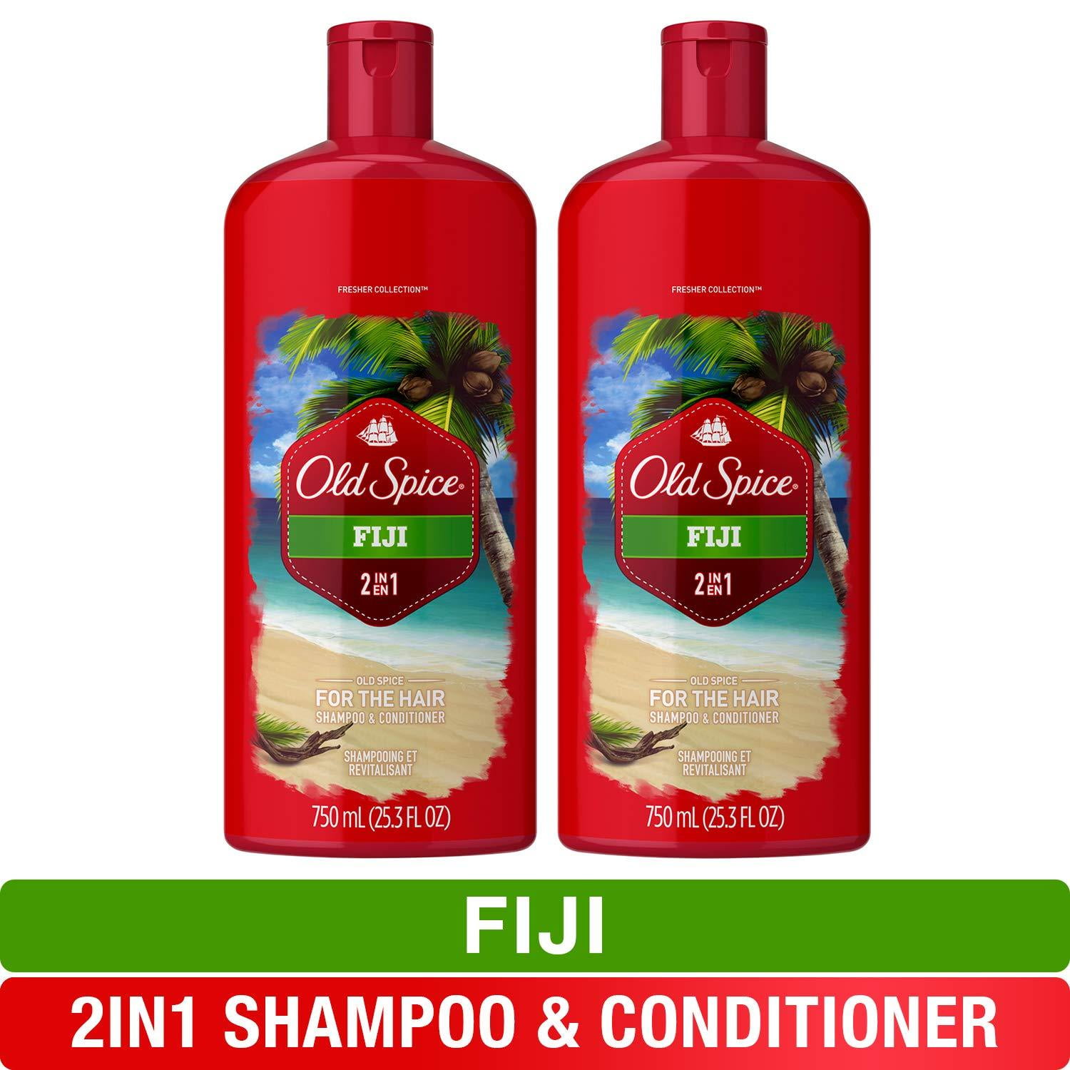 Old Spice, Shampoo and Conditioner 2 in 1, Fiji for Men, 25.3 fl oz
