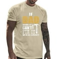 thumbnail image 2 of Men's Plus Size T Shirts Father's Day Crew Neck Short Sleeve T Shirt Graphic Tees Spring Summer Tee Shirt Tops, 2 of 5