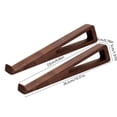 thumbnail image 3 of Solid Wood Laptop Stand with Heat Dissipation, Adjustable Desktop Stand, Ergonomic Computer Storage Rack for Office or Home Use, Sturdy Wood Design for Laptop and Tablet, 3 of 6