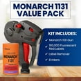 thumbnail image 2 of Monarch 1131 Price Gun with Labels Value Pack: Includes Monarch 1131 Pricing Gun, 160,000 Flou. Red Marking Labels, 2 of 6