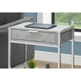 thumbnail image 6 of Monarch Specialties Accent Table, Side, End, Nightstand, Lamp, Living Room, Bedroom, Grey Laminate, 6 of 7