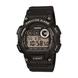 Casio Men s Super Illuminator Quartz Resin Casual Watch Color Black Model W 735H 1A3VCF Walmart