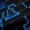 Black Blue A, variant on Erosebridal Black Blue Futuristic Cubes Black Out Curtains For Boys Girls,Teens L Personalized Initial Curtains Pack of 2 (42x63 Each)