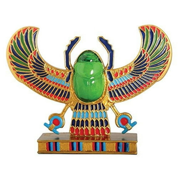 Egyptian Winged Scarab Collectible Ancient Egypt Figurine