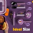 thumbnail image 4 of Juego de cubiertos de viaje Bentoheaven Kids con funda de acero inoxidable, 4 of 6