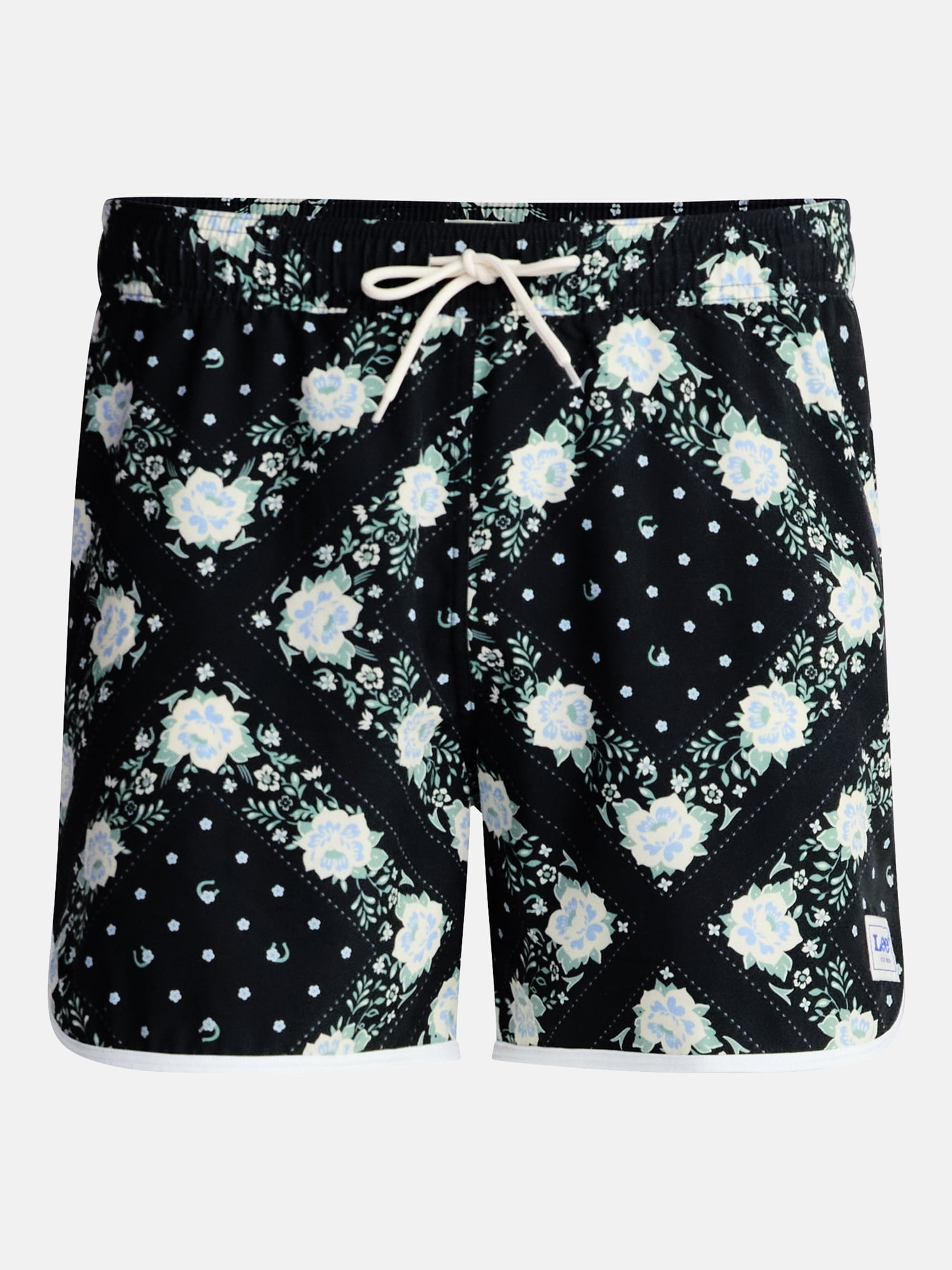 Kacey Lee Men's Swim Shorts, 5" Inseam, Sizes S-2XL