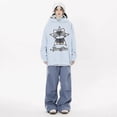 thumbnail image 3 of Sanrio-suéter con capucha de Hello Kitty para mujer, suéter con figura de Anime KT Cat, Top de felpa, abrigo de algodón holgada con estampado a la moda para invierno 2023, 3 of 4