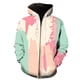 thumbnail image 1 of Sudadera con capucha con estampado 3D de grafiti para hombre, mujer y niño, ropa de calle informal con cremallera, 2024, 1 of 6