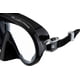 thumbnail image 3 of Mascarilla CRESSI Musa sin marco negra para apnea y buceo, 3 of 5