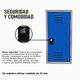 thumbnail image 2 of Locker Casillero Multiusos Alvek 1 Puerta con Ventilación Color Azul — Sistema para Candado, 2 of 7