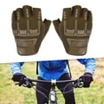 thumbnail image 6 of amagogo Half Finger Gloves Bike Gloves Anti Slip Breathable Fingerless Gloves Gym Gloves Green, 6 of 9
