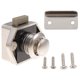thumbnail image 2 of UPOUART Cabinet Latch Lock Con Botón Pulsador Para Muebles Y Rvs Plateado, 2 of 8
