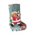 thumbnail image 3 of Calcetín de Navidad Decoración de Navidad Bolsa de regalo Festival de vacaciones Bolsa de dulces Fiesta para el hogar Familia año Nuevo Mujeres Llevar Baoblaze Medias Calcetines, 3 of 6