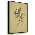 thumbnail image 3 of Holly Branch II - Framed Gallery Wrapped Holiday Canvas - 17 x 25 - Black Frame, 3 of 8