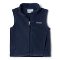 thumbnail image 4 of Chaleco polar Columbia Steens Mtn para niños en azul marino talla L, 4 of 9