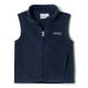 thumbnail image 4 of Chaleco polar Columbia Steens Mtn para niños en azul marino talla L, 4 of 9