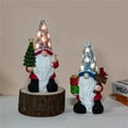 thumbnail image 3 of Solar Powered Christmas Gnome Ornaments for Gardens, Yards, and Outdoor Christmas Decorations, Home and Patio Decor, 3 of 7