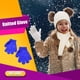 thumbnail image 4 of Qarigey 1 par de guantes para niños, cubierta de dedos de invierno, guante de punto para exteriores guantes y mitones Cielo azul, 4 of 6