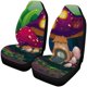thumbnail image 1 of ABPHQTO Juego de 2 fundas para asientos de coche Purple Mushroom House Universal Auto Asientos delanteros Protector para coche, SUV Sedan, camión, 1 of 3