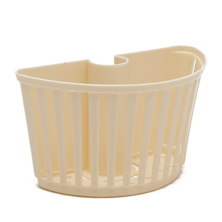 

Farfi Fruit Vegetable Filter Spout Holder Sponge Storage Kitchen Drain Shelf Basket (Beige)