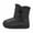 Black, variant on LAVRA Girl's Faux Fur Boots Kids Glitter Snow Booties