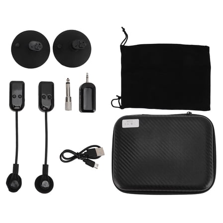 Wireless Saxophone Microphone: 2.4G, 360 Rotation, Stable Signal For Performance  Recording