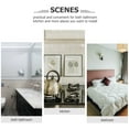 thumbnail image 2 of Pretyzoom White Punch Free Wall Mounted Tissue Case for Bathroom Kitchen with Easy Access, 2 of 8