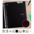 thumbnail image 3 of Five Star Plastic Folder 2-Pocket Stay-Put 3-Hole Punched, 11.75" x 9.5", Black, 3 of 4