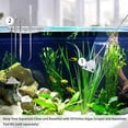 thumbnail image 3 of Cepillo limpiador de raspador de acuario de aleación de aluminio y magnesio con 10 cuchillas de acero inoxidable para tanque de vidrio de planta de arrecife de peces Xemadio 220725, 3 of 9