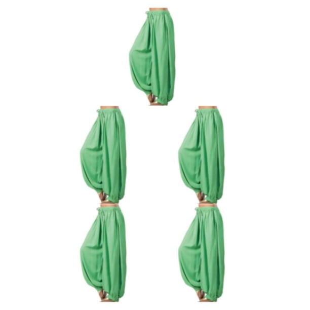 Qarigey Pantalón de pierna ancha Pantalones deportivos Pantalones de chándal de yoga para correr de talla grande Ropa de playa para mujer Type2 NO2