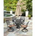 thumbnail image 2 of Homestyles Capri Gris Aluminium 5 Pièces Ensemble de Salle à Manger, 2 of 5