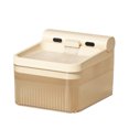 thumbnail image 1 of Fuente de agua inalámbrica para gatos con batería de 4L para mascotas, dispensador de agua para perros y gatos, Chip de filtro, núcleo de purificación de agua, 1 of 8