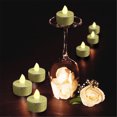 thumbnail image 6 of 24PCS Gold Decorations Led Flameless Votive Tealight Candles Battery Operated Glitter Tea Light Candle for Table Decorative Wedding Christmas, 6 of 12
