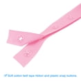 thumbnail image 4 of Uxcell 2 Yard Snap Button Tape for Sewing Cotton Snap Button Trim Fastener Buckles Tape for Clothes Fabric DIY, Light Pink, 4 of 7