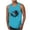 # Sky Blue, variant on Taqqpue Mens Graphic Tank Tops Crewneck Sleeveless Shirts Workout Gym Muscle Beach Tee Tops