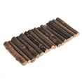 thumbnail image 6 of YUEHAO Pet Supplies Hamster Ladder Wooden Pet Bridge Toy Hamster Guinea Pig Parrot Fence Brown, 6 of 6